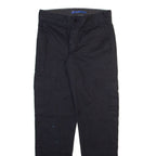 DICKIES Cargo Mens Trousers Black Slim Straight W30 L31