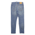 LEVI'S 512 Tapered Mens Jeans Blue Slim Cotton Blend Denim Medium W29 L30 Zip