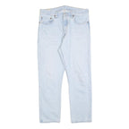 LEVI'S 501 BIG E Womens Jeans Blue Regular Straight Denim Light W33 L28 Classic