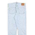 LEVI'S 501 BIG E Womens Jeans Blue Regular Straight Denim Light W33 L28 Classic