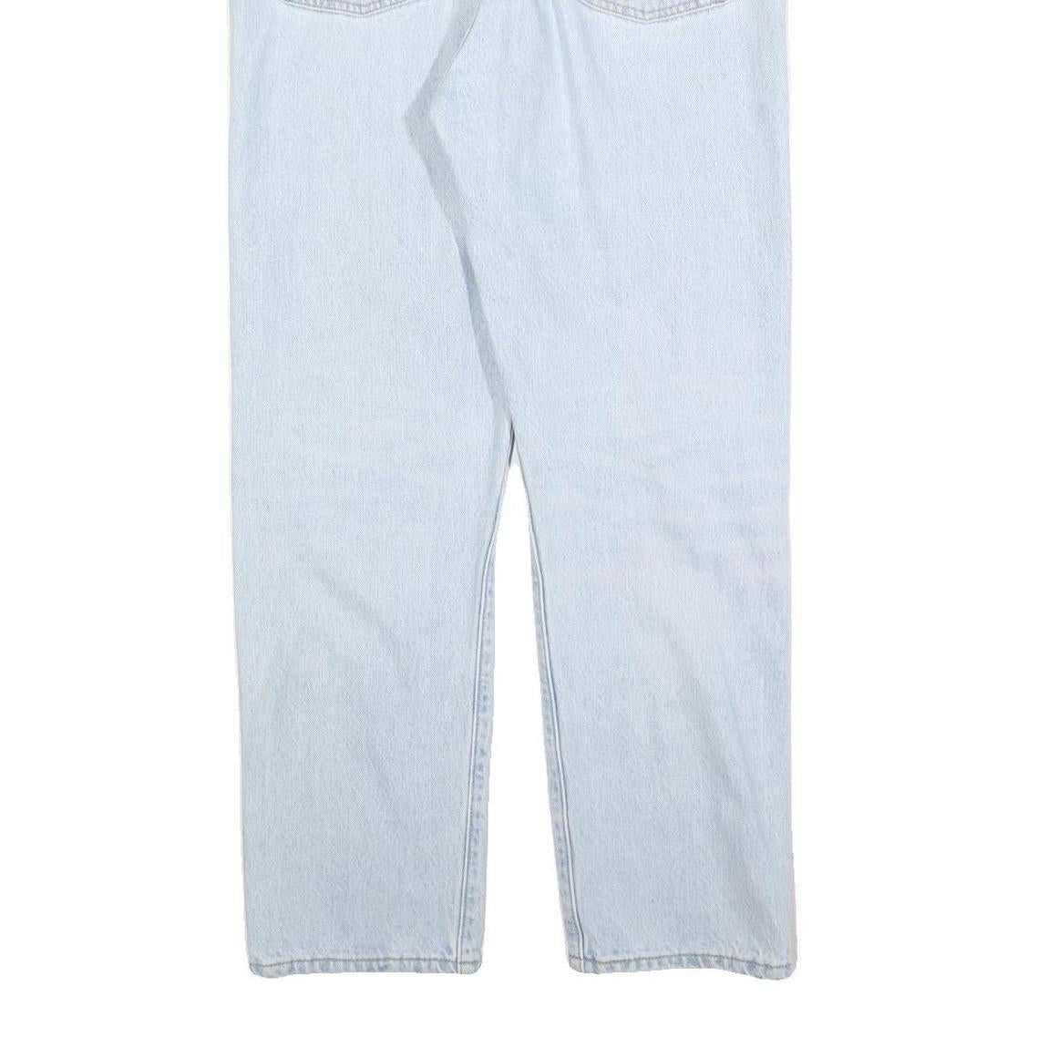 LEVI'S 501 BIG E Womens Jeans Blue Regular Straight Denim Light W33 L28 Classic