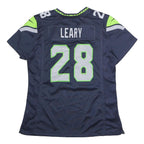 NIKE Womens Blue & Green Seahawks Graphic T-Shirt M Short Sleeve V-Neck NFL