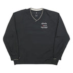 NIKE Mens Black Xfinity Comcast Golf V-Neck XL Sweatshirt Lightweight Pullover