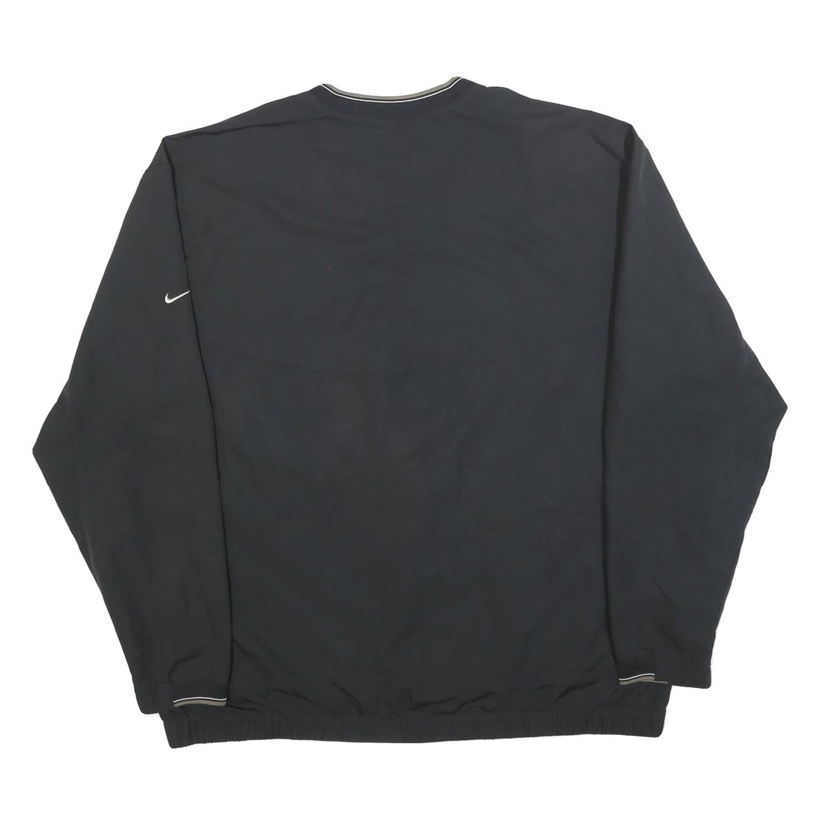 NIKE Mens Black Xfinity Comcast Golf V-Neck XL Sweatshirt Lightweight Pullover