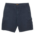SANTA CRUZ Mens Navy Cargo Shorts M W32 Cotton Blend Casual Pocketed