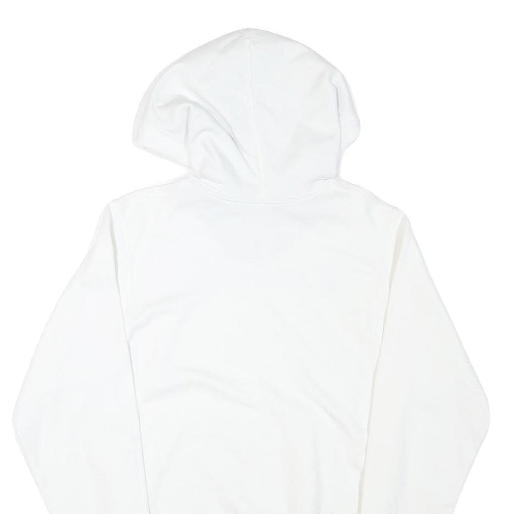 CHAMPION Mens White Hoodie XS Cotton Blend Pullover Drawstring Hood Casual