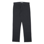 CALVIN KLEIN Mens Slim Fit Black Cotton Blend Trousers W32 L32 Stylish