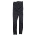 LEVI'S Womens Jeans Black Regular Straight W25 L30