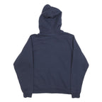 NFL Womens Navy Bears Full Zip Hoodie L Cotton Blend Casual Sportswear