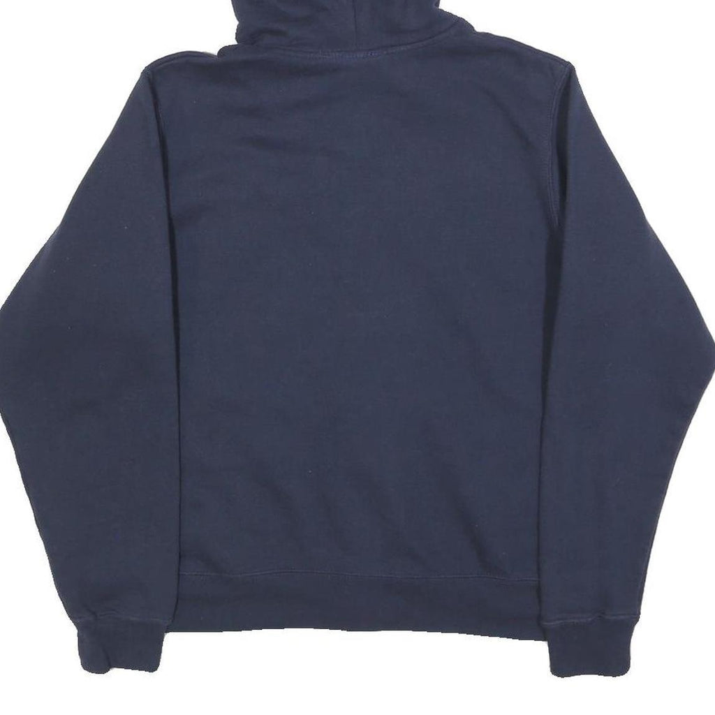 NFL Womens Navy Bears Full Zip Hoodie L Cotton Blend Casual Sportswear