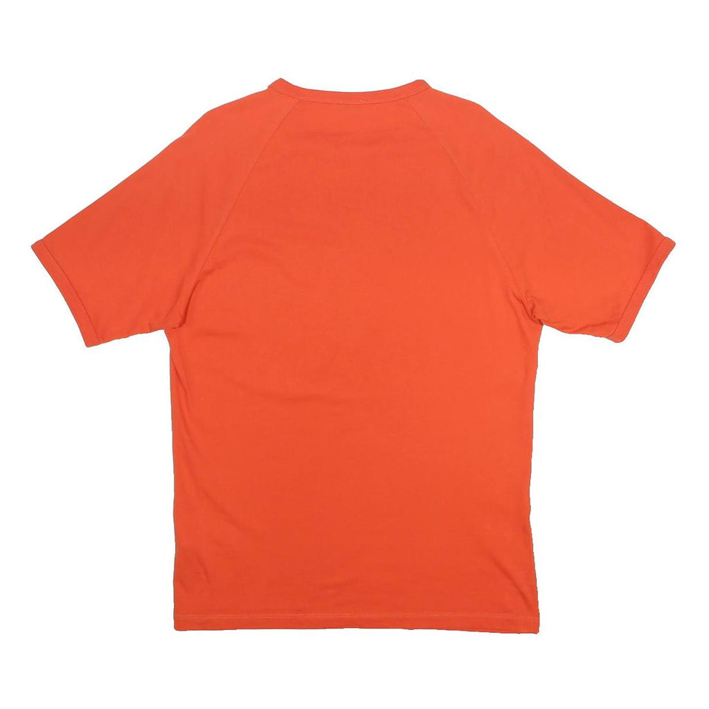 KENZO Mens Orange Cotton Graphic T-Shirt S Short Sleeve Crew Neck Designer