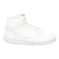 NIKE Court Borough Mid Boys Trainers White Synthetic UK 5.5 High Top Casual