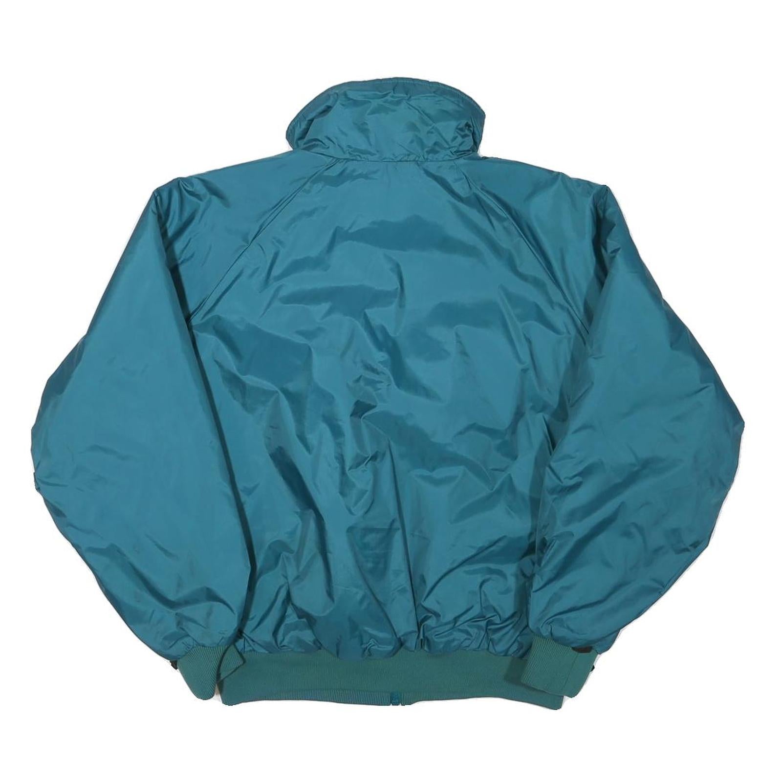 COLUMBIA Womens Blue Jacket S Polyester Blend Plain Zip Outdoor Casual