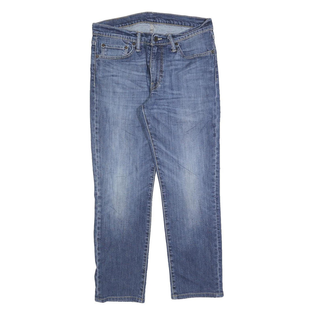 LEVI'S 511 Slim Mens Jeans Blue Slim Skinny Denim Medium W33 L27 Zip Button