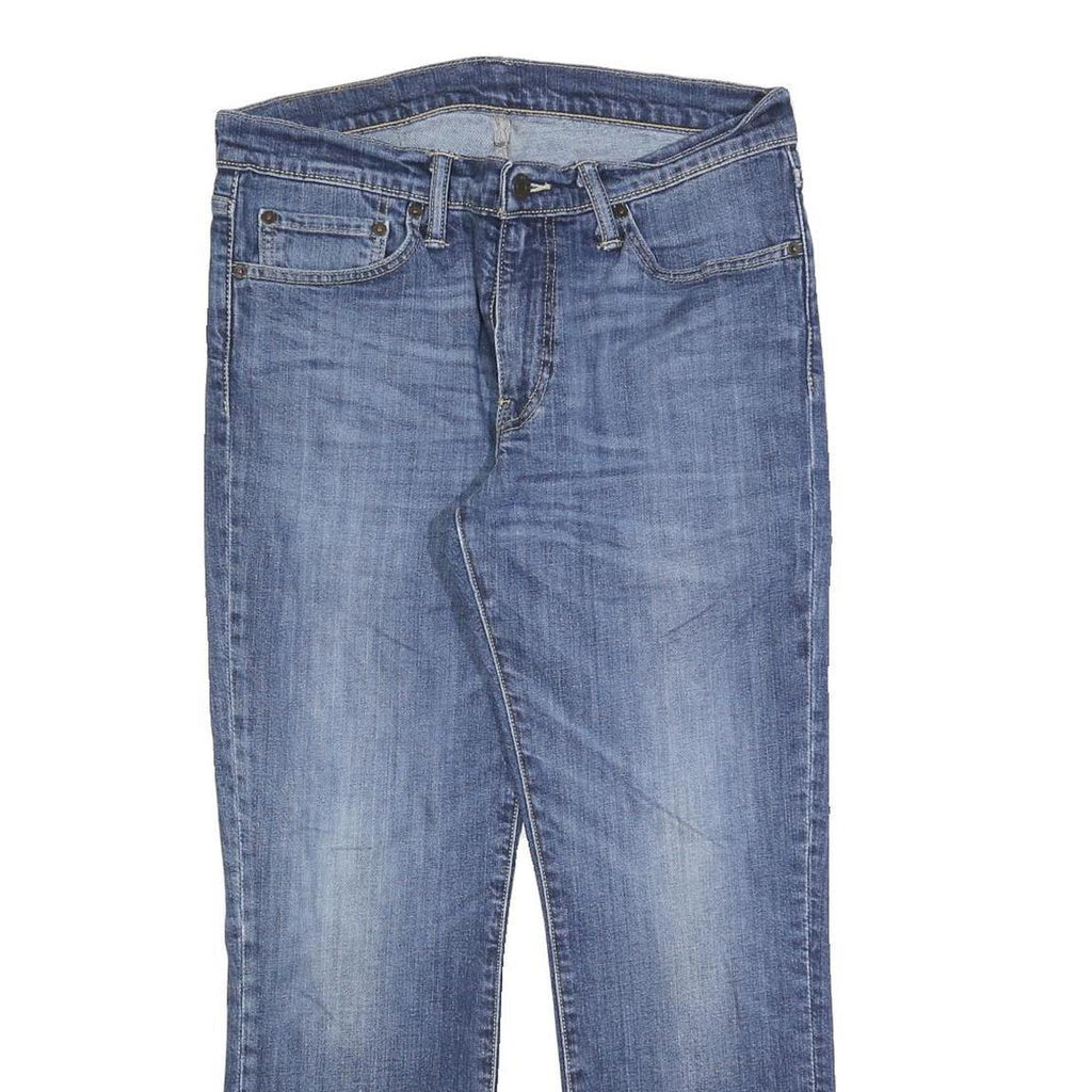 LEVI'S 511 Slim Mens Jeans Blue Slim Skinny Denim Medium W33 L27 Zip Button