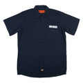 DICKIES Mens Worker Shirt Blue M