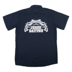 DICKIES Mens Worker Shirt Blue M