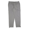 URBAN CLASSICS Mens Grey Regular Fit Cargo Drawstring Trousers W34 L32 Casual