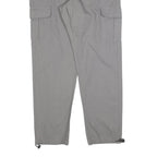 URBAN CLASSICS Mens Grey Regular Fit Cargo Drawstring Trousers W34 L32 Casual