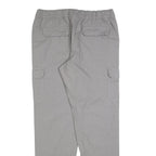 URBAN CLASSICS Mens Grey Regular Fit Cargo Drawstring Trousers W34 L32 Casual