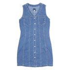 GAP Womens Pencil Dress Blue Denim Sleeveless Knee Length S