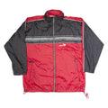 JAKO Mens Shell Jacket Red Nylon Hooded L