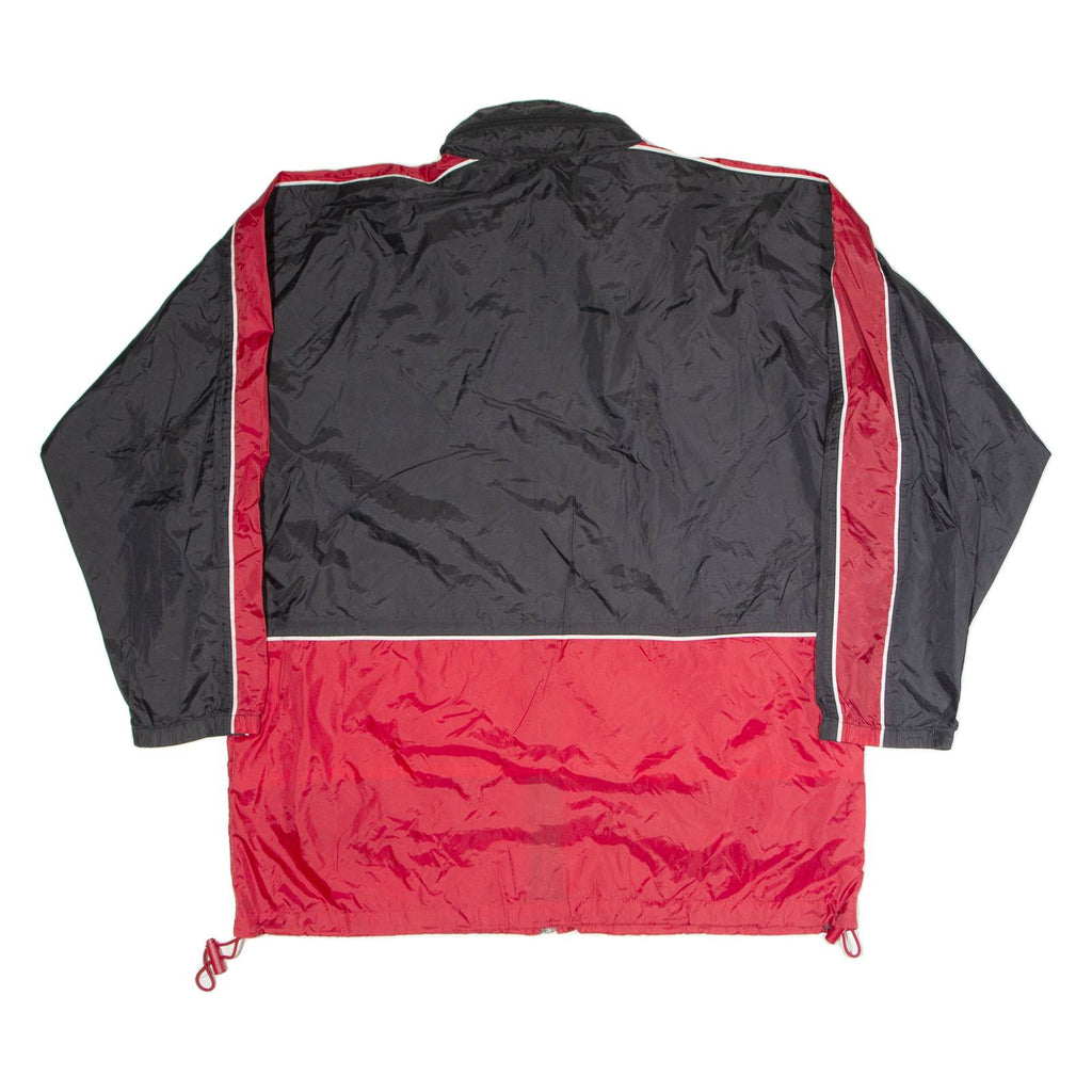 JAKO Mens Shell Jacket Red Nylon Hooded L