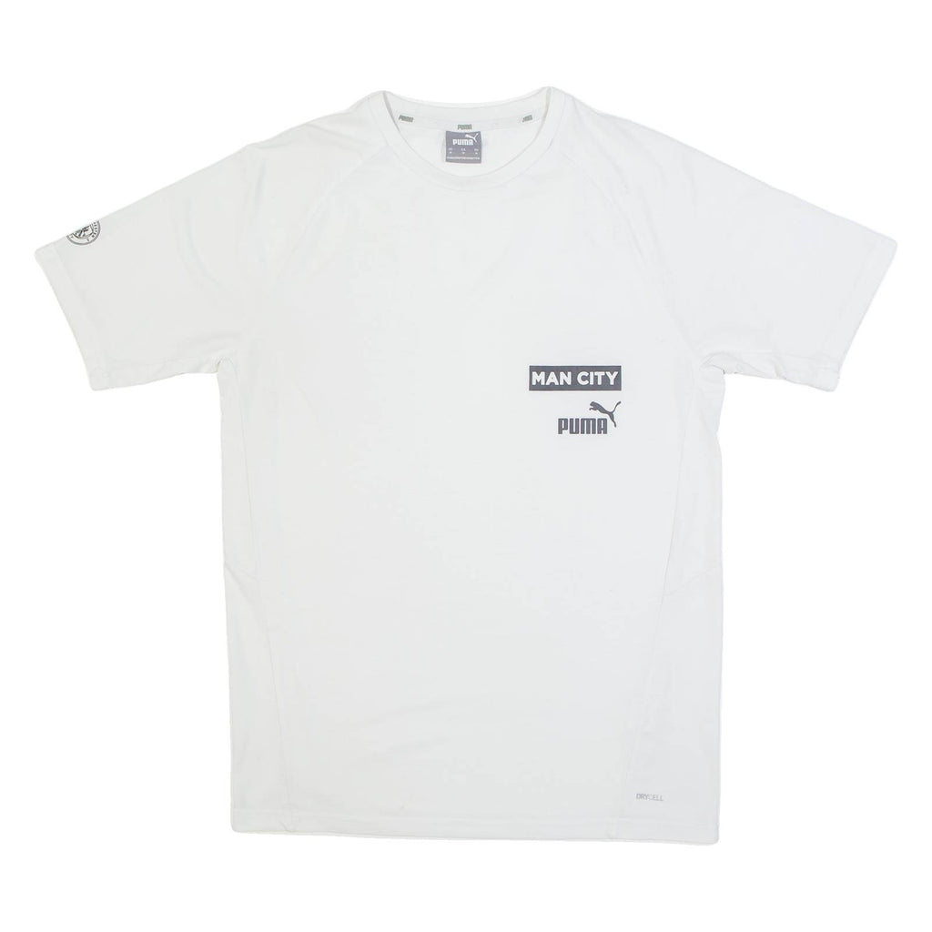 PUMA Man City Mens T-Shirt White M