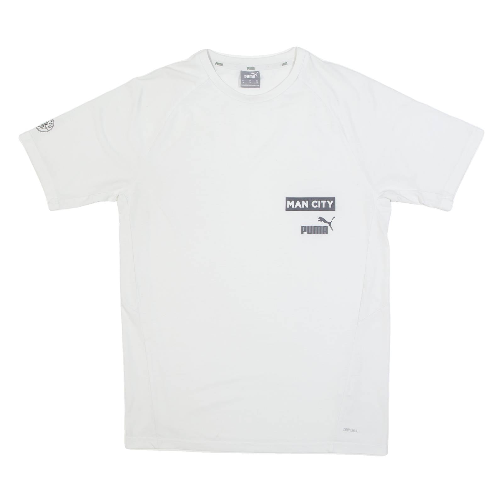 PUMA Man City Mens T-Shirt White M