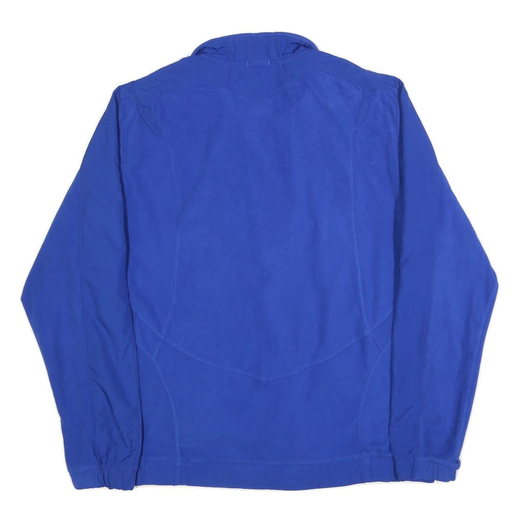 ADIDAS Mens Blue Athletic Training Zip Jacket 2XL Polyester Blend Sportswear