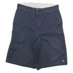DICKIES Mens Shorts Blue Casual L W34 Workwear Cotton Blend
