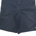 DICKIES Mens Shorts Blue Casual L W34 Workwear Cotton Blend