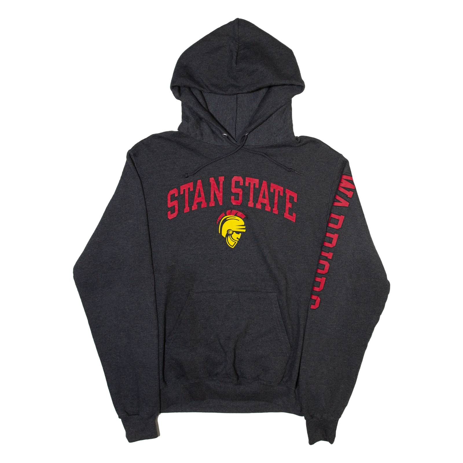 CHAMPION Stan State Warriors Mens Grey Hoodie USA S