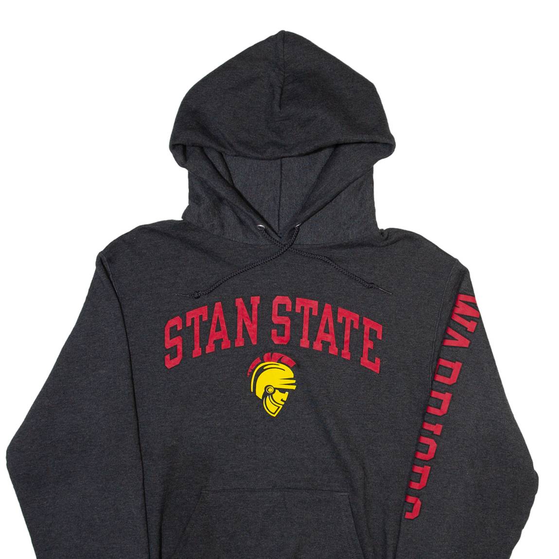 CHAMPION Stan State Warriors Mens Grey Hoodie USA S