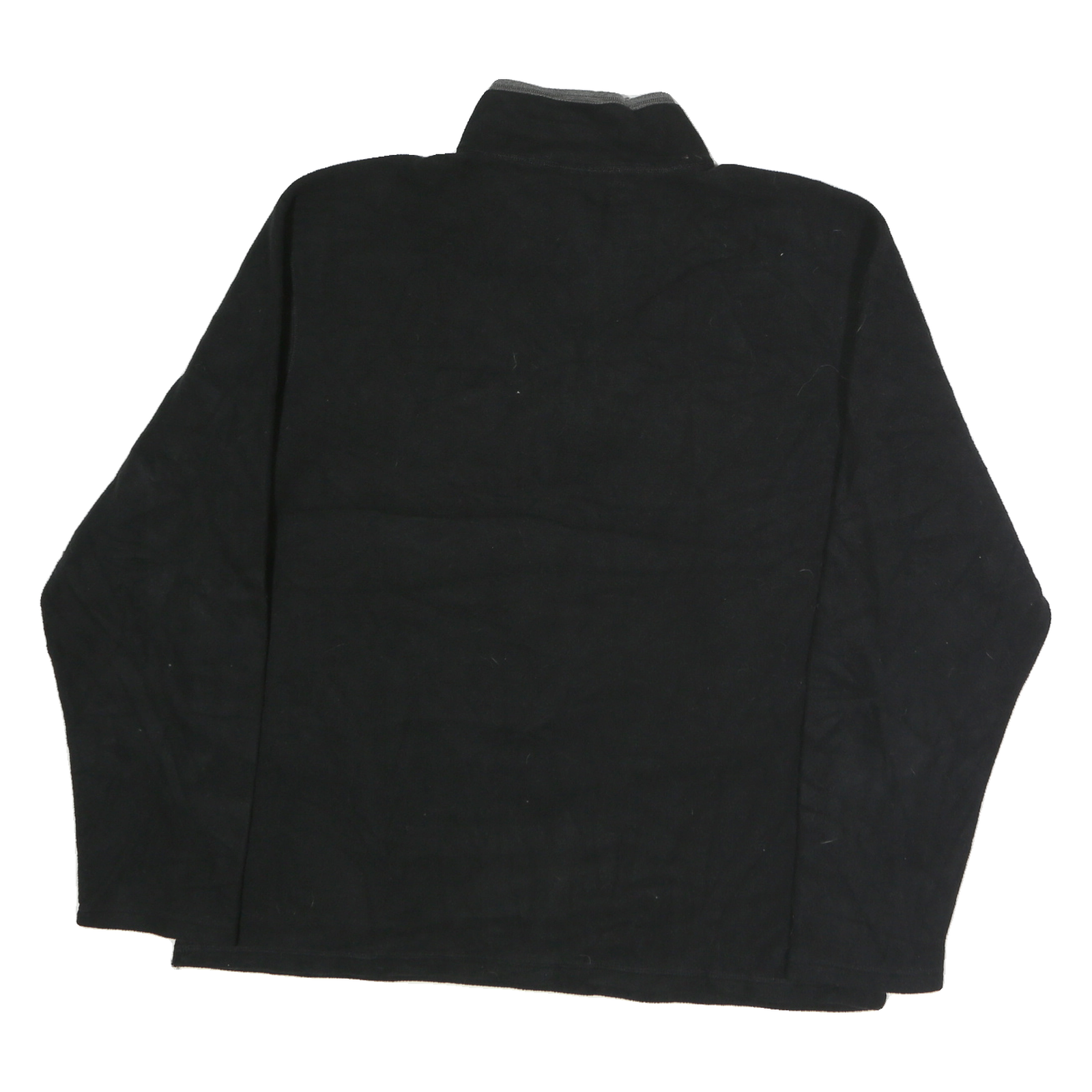 FILA Mens Black Plain Pullover Crew Neck Basic Knit 2XL Sportswear