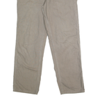 CARHARTT Mens Cotton Beige Loose Straight Trousers W34 L32 Workwear Casual