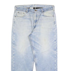 CARHARTT Mens Jeans Blue Relaxed Straight Denim Light W38 L30 Casual Workwear