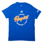 ADIDAS Honor Respect Devotion To Duty Mens T-Shirt Blue M