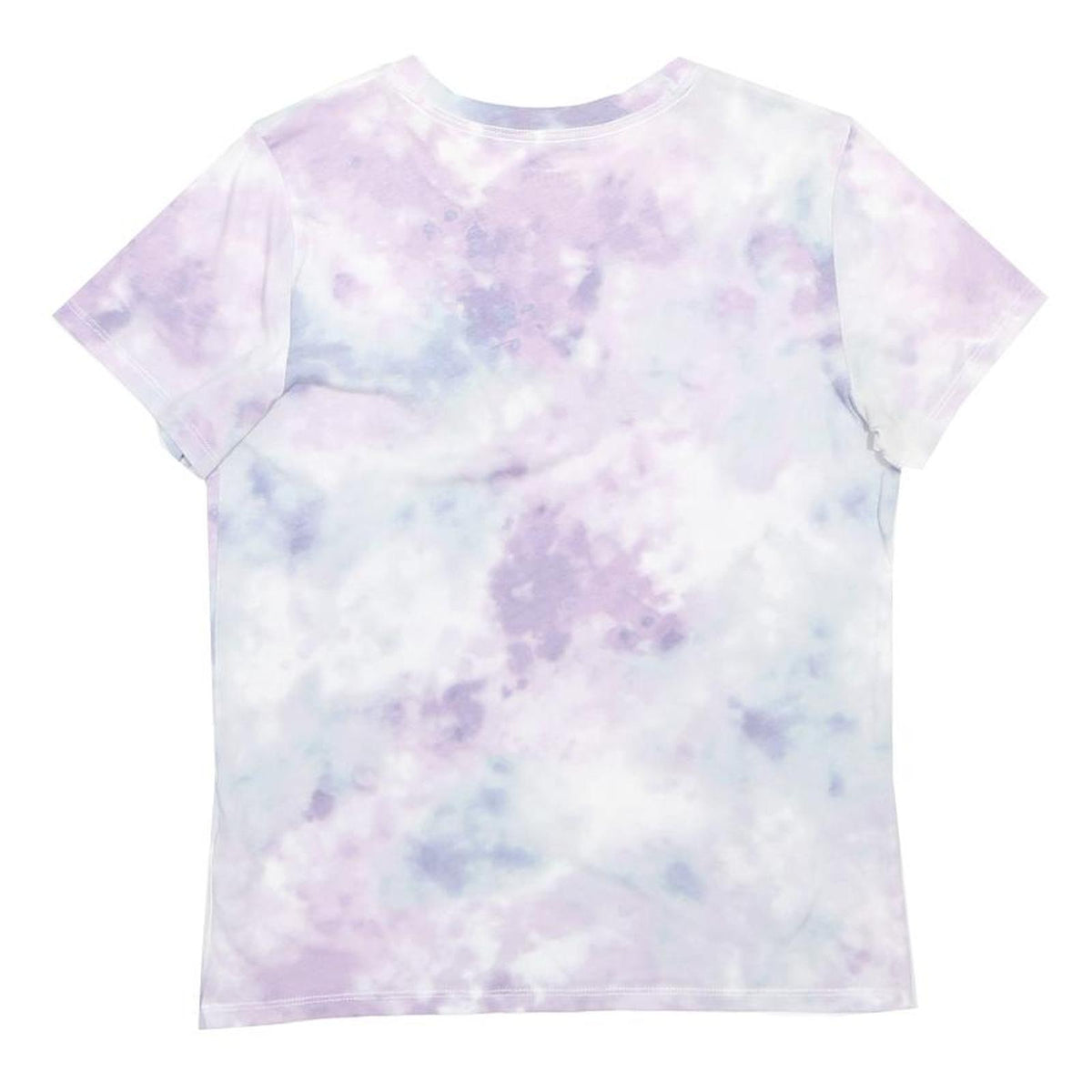 HOLLISTER Womens Purple & Blue Tie Dye Graphic T-Shirt M Short Sleeve Crew Neck