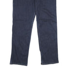 CARHARTT Womens Jeans Blue Classic Straight Denim W38 L32 Zip Cotton Blend