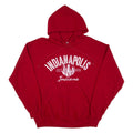 GILDAN Indianapolis Mens Red Hoodie USA L