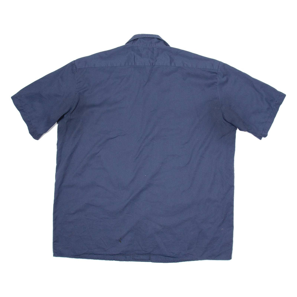 DICKIES Mens Worker Shirt Blue 2XL