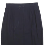 ESCADA Womens Black Wool Pencil Knee Length Skirt Size S Elegant Classic