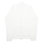 CARHARTT Womens White Zip Jacket M Polyester Plain Casual Lightweight