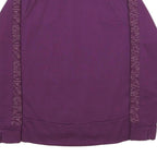 FILA Womens Purple Sweatshirt Pullover M Cotton Blend Cowl Neck Casual