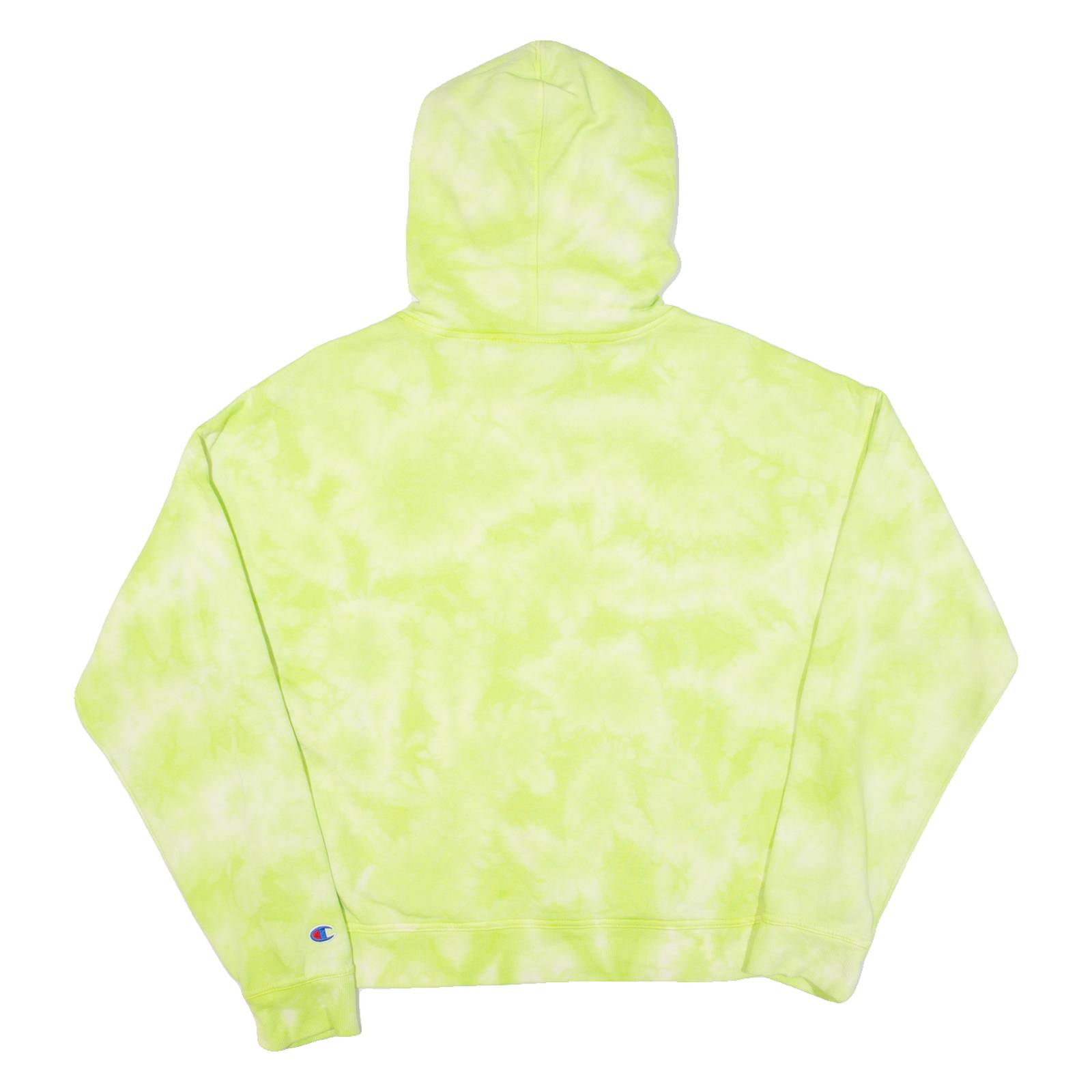 CHAMPION Womens Green Hoodie M