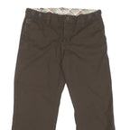 TOMMY HILFIGER Womens Shorts Brown Casual M W30 Cotton Blend Relaxed Fit