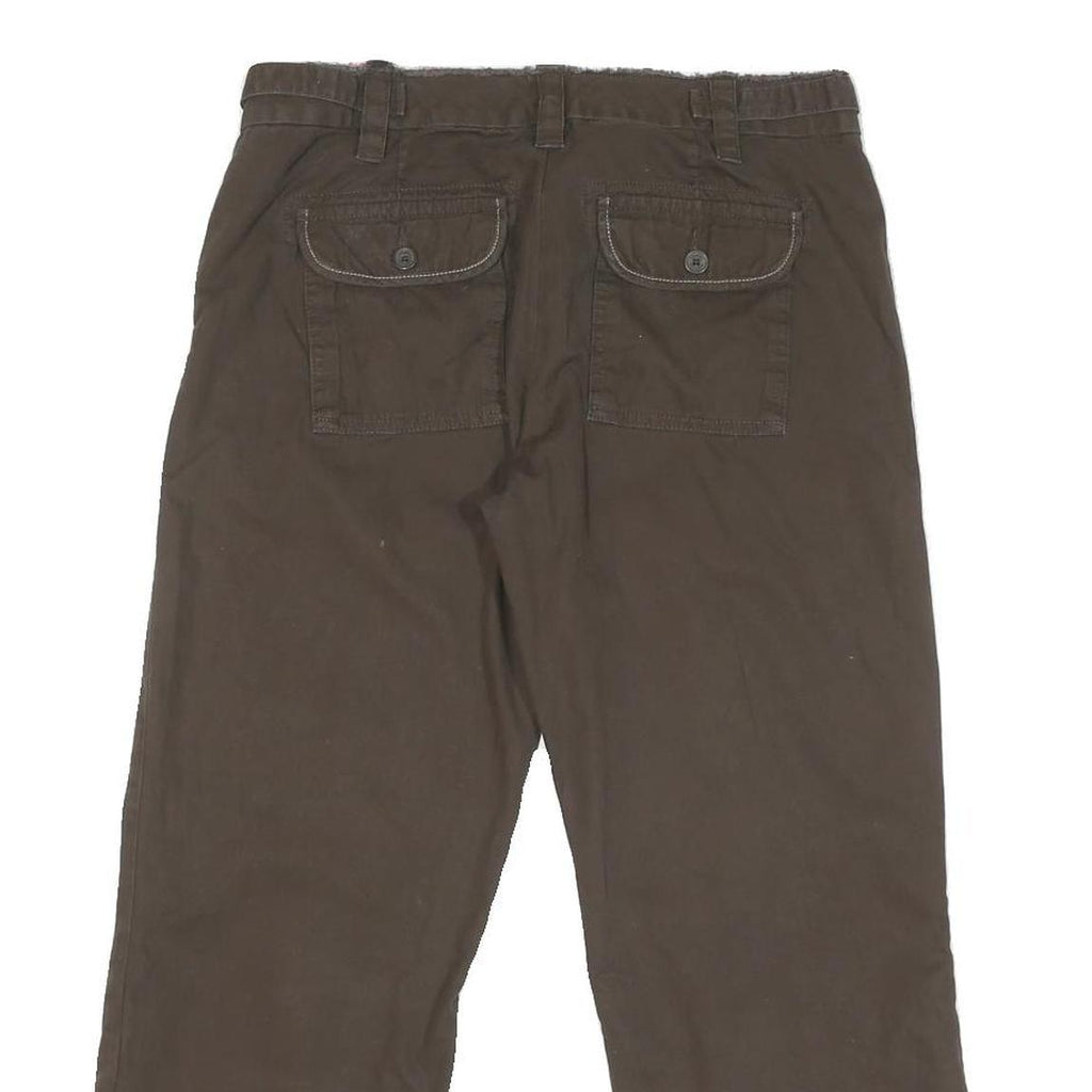 TOMMY HILFIGER Womens Shorts Brown Casual M W30 Cotton Blend Relaxed Fit