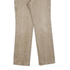WRANGLER Mens Beige Regular Straight Denim Medium W33 L32 Classic Cotton Blend