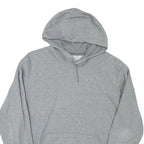 PUMA Mens Grey Hoodie L Cotton Blend Pullover Casual Sweatshirt